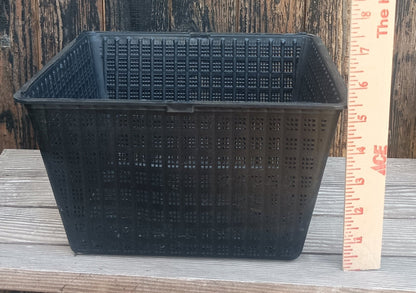 10" square perforated grow basket