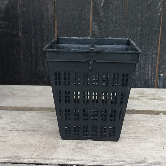4" square perforated grow basket