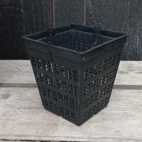 4" square perforated grow basket