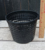 6" round perforated grow basket