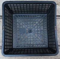 8" square perforated grow basket