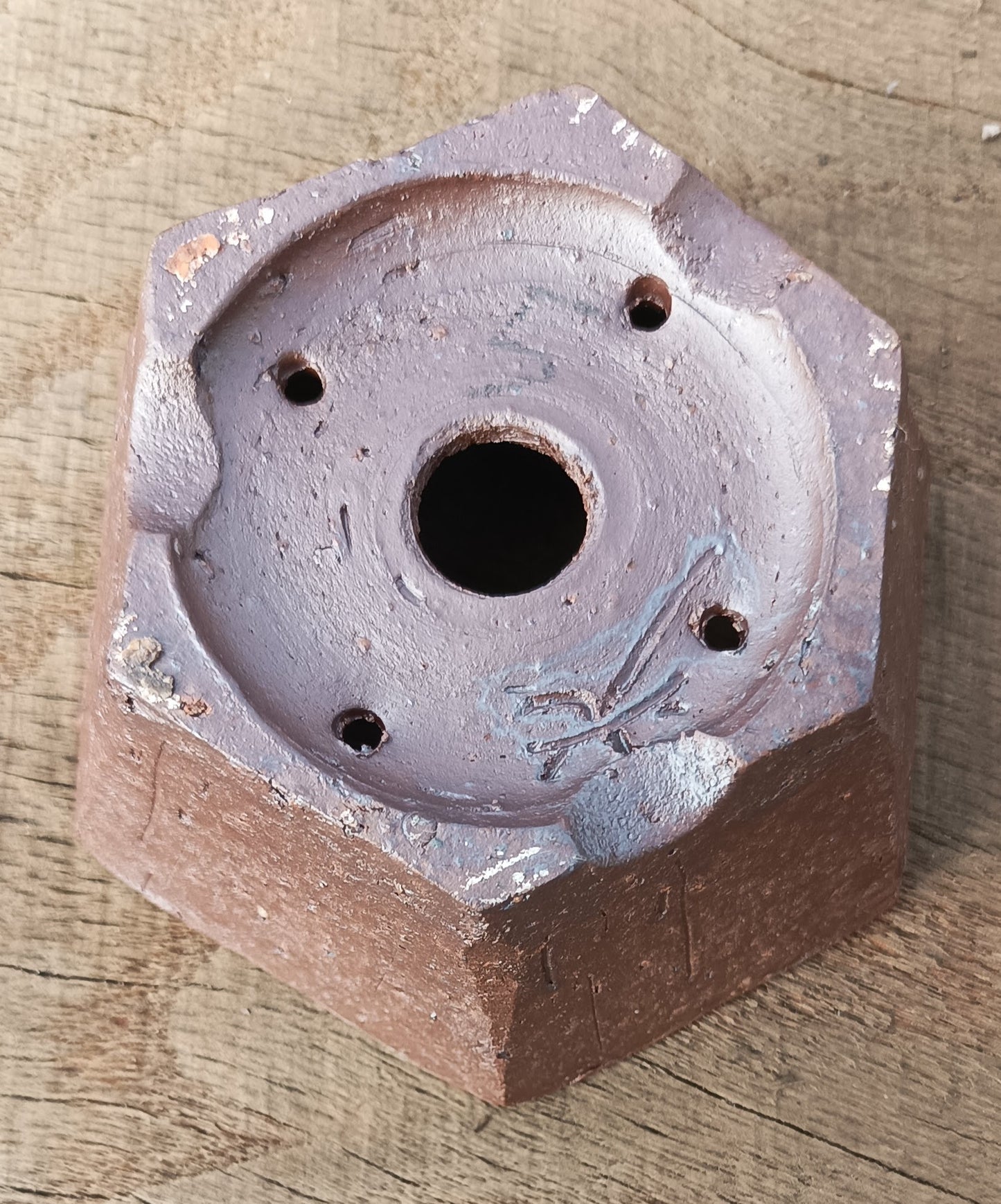 Hexagonal pot from Mr. Mitunobu Ito #5