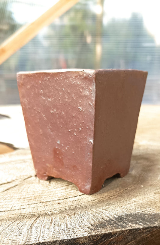 Tall square pot by  Mr. Mitunobu Ito #18