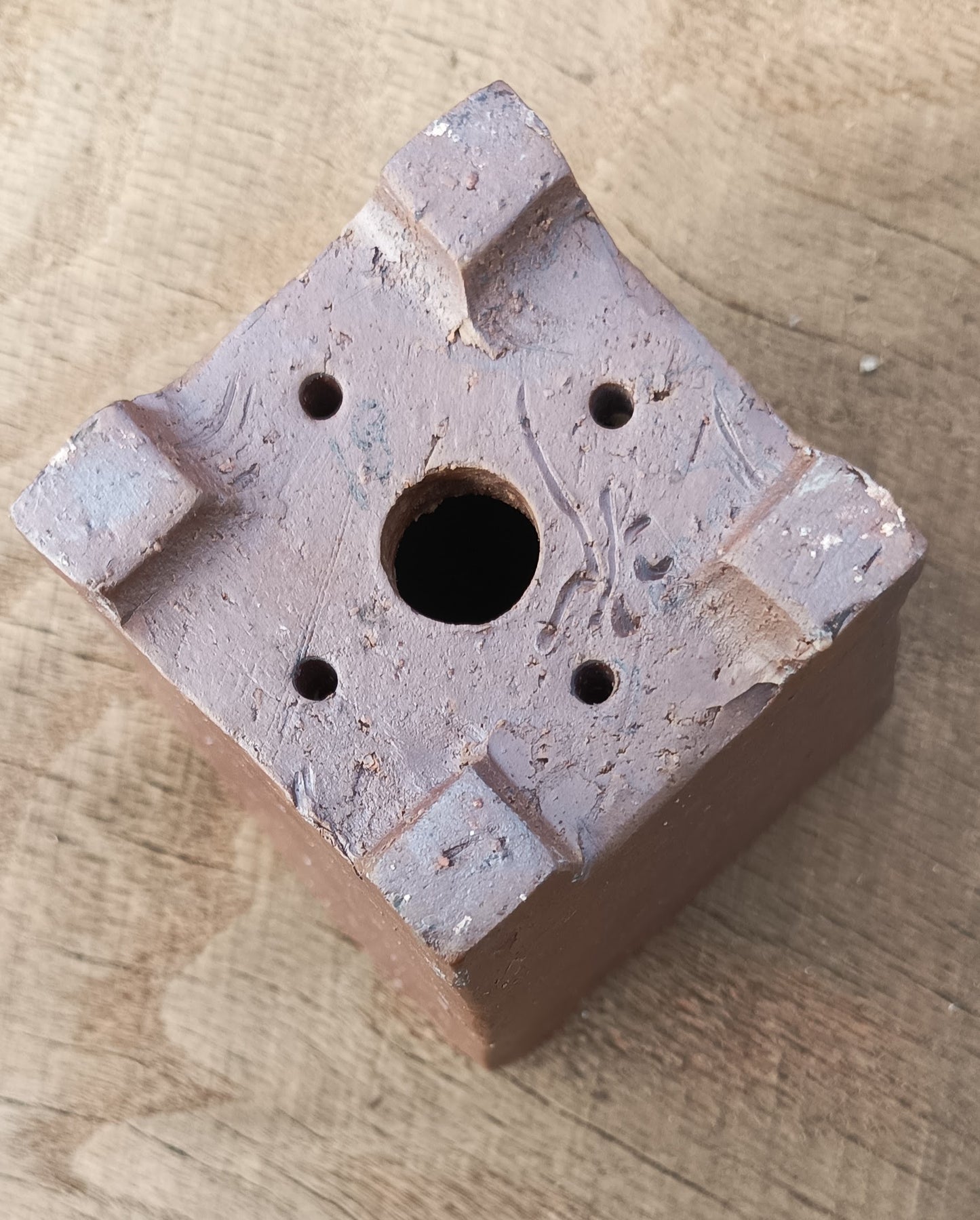 Tall square pot by  Mr. Mitunobu Ito #18