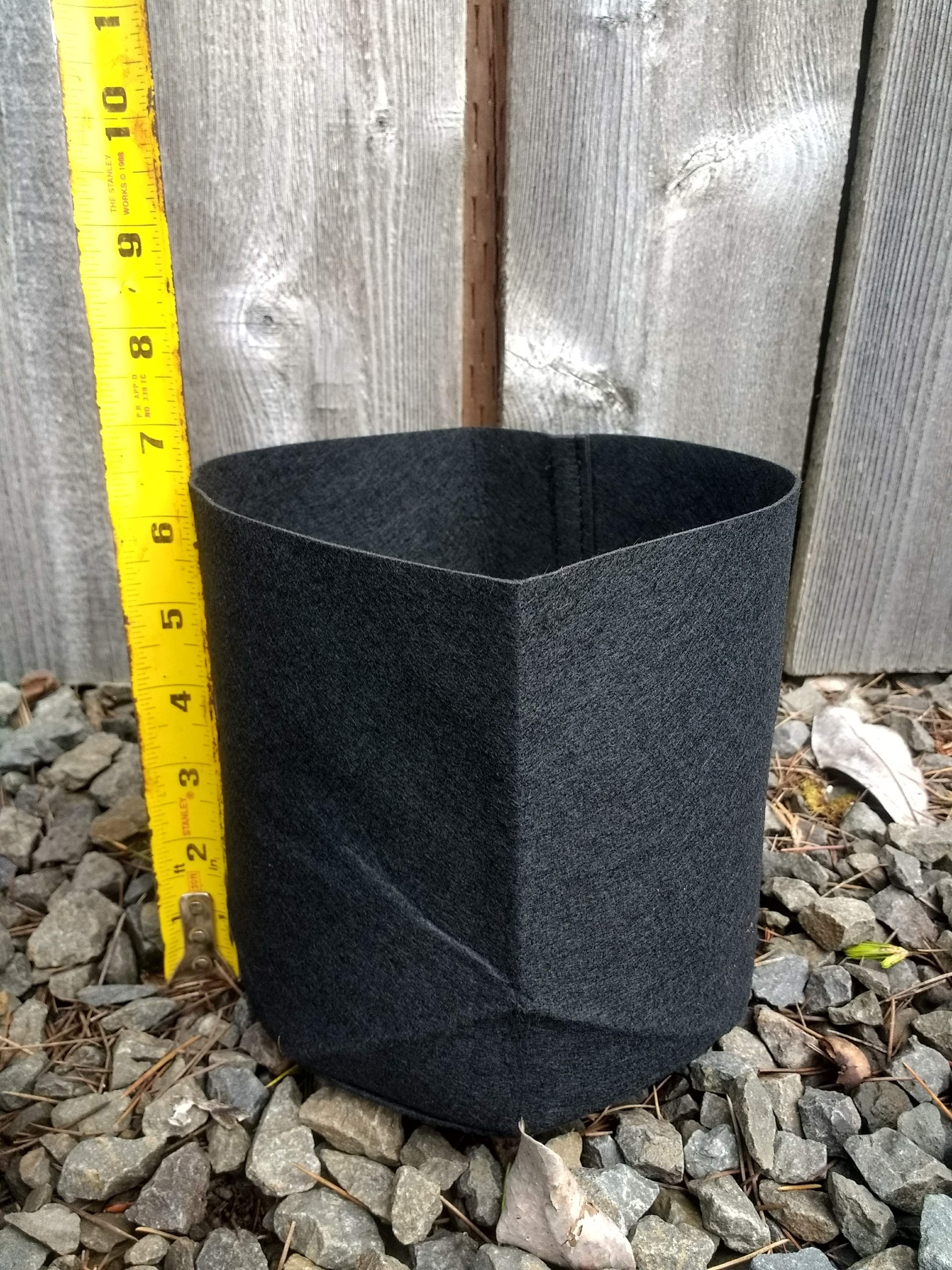 Felt Grow Bag - 1 gal - pack of 5 – Left Coast Bonsai